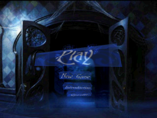 Casper title screen for Playstation